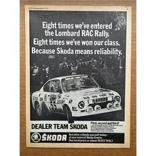 SKODA S110R COUPE RALLY CAR