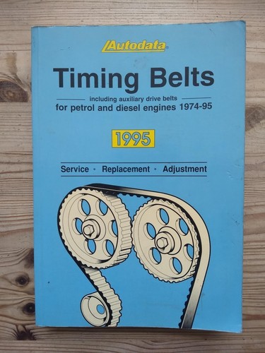 Autodata timing belts - belts, manual