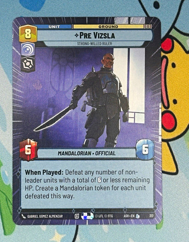 Star wars unlimited pre vizsla - pre,