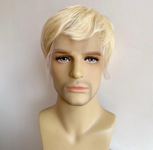 Human hair wig short - human,