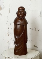 Antique French Wooden Monk