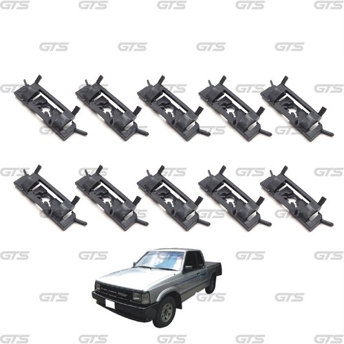 10x front trim clip windshield - front,