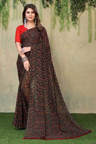 Printed bollywood georgette - printed,