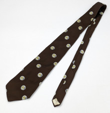 Vintage brown polyester men - polyester, men's