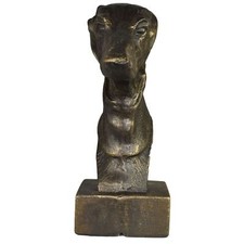 Greyhound Whippet Dog Bust