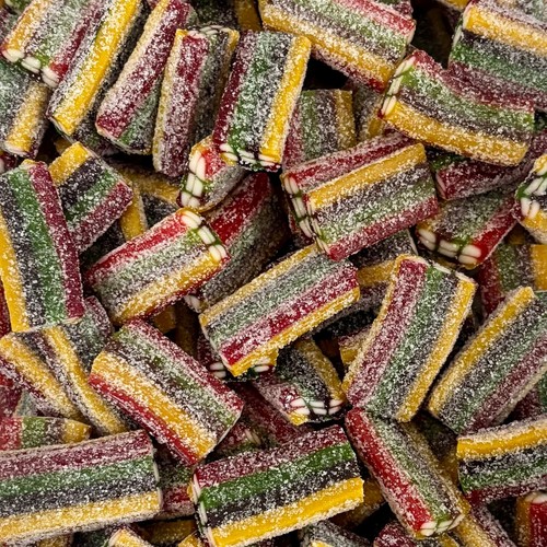 Rainbow bricks retro - retro, sweets