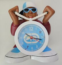 Flavor Flav (Public Enemy)  Ecko Legends Talking Alarm Clock Burgundy & Blue