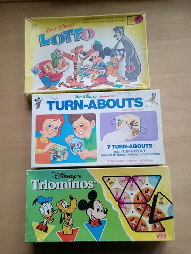 Vintage disney games - vintage,