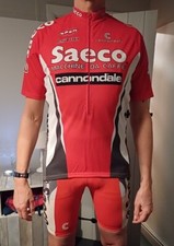 Saeco Cannondale jersey and bib shorts Mario Cipollini era 1990's