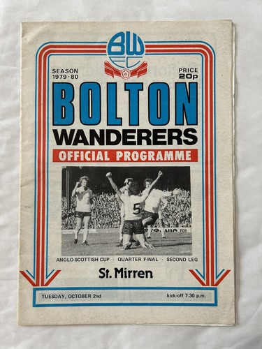 Bolton wanderers mirren - st.,