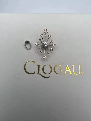 Welsh clogau 9ct white rose - 9ct,