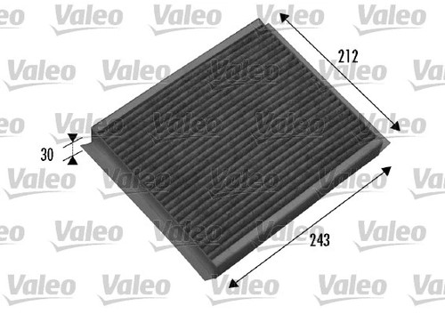 Filter interior air fits opel - air,
