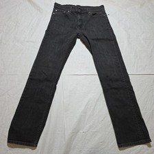 Levis 513 Jeans Mens W33L32 Slim Straight Low Rise Zip Fly