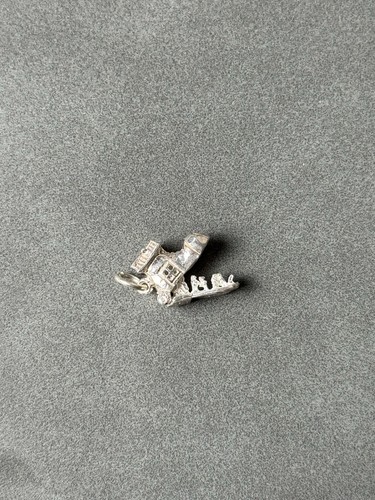 Silver charm from fairytale - silver,