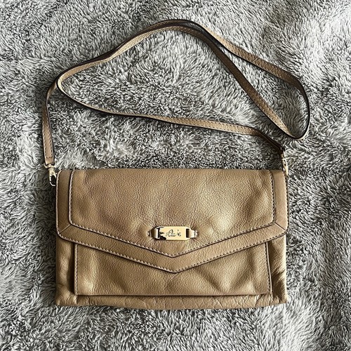 Ri2k brown cross body - brown, leather