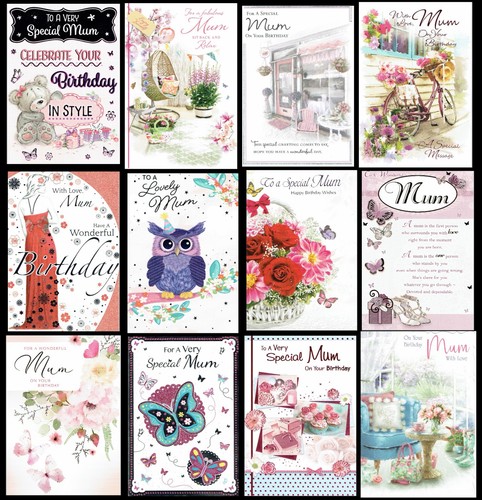 Mum quality birthday card - mum,