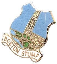Boston stump small pin - pin, badge