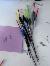 Random Selection of Used Pole Floats (Qty 10) Daiwa Preston SRG Okuma Drennan #3