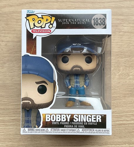 Funko pop supernatural bobby - supernatural,