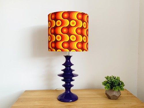 Modern retro purple 1970s - retro,