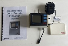 SC MARINE RECHARGEABLE DEPTH SOUNDER (part working as seen in photos)