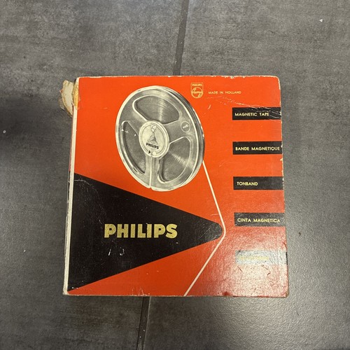 Vintage philips magnetic tape - magnetic,