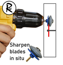 Blade sharpener lawnmower - sharpener,