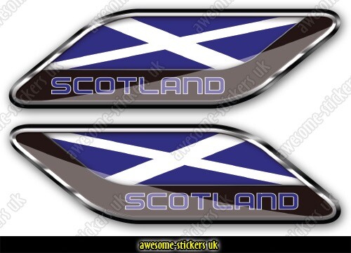 Scotland flag stickers 003 - 2,