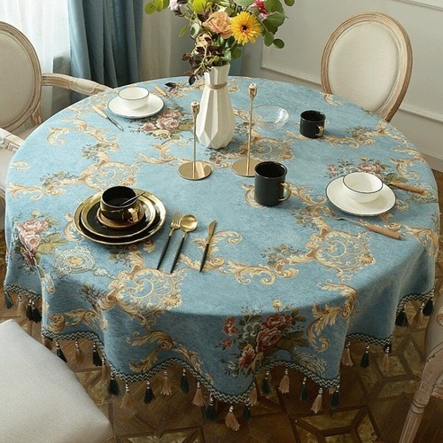 Luxury tablecloth floral - luxury,