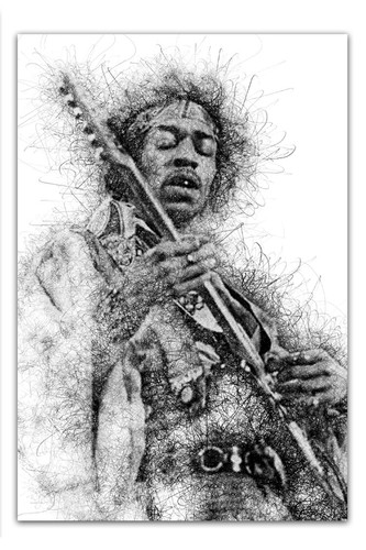 Jimi hendrix sketch - jimi,