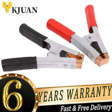 2x Crocodile Clips Alligator Clamps Battery Electrical Test Insulated 400A DIY