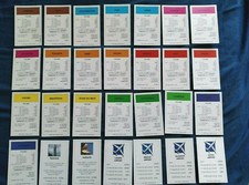 INDIVIDUAL  HERE & NOW  MONOPOLY 2007 PROPERTY CARDS  SEE DROP MENU