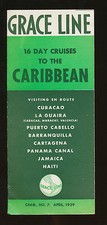 1939 Grace Line Caribbean