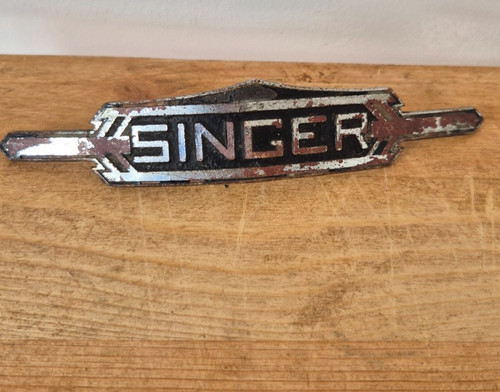 Vintage singer car radiator - singer,