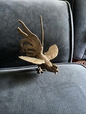 Vintage White Metal Cockerel