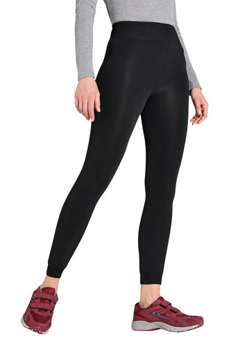 Ladies fleece lined leggings - ladies,