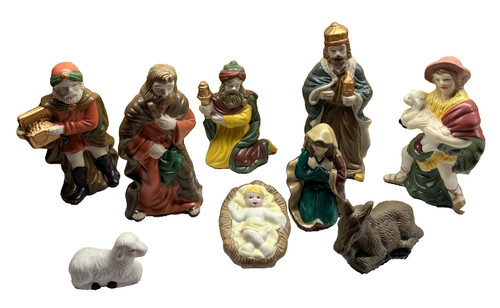 Christmas nativity vintage - nativity,