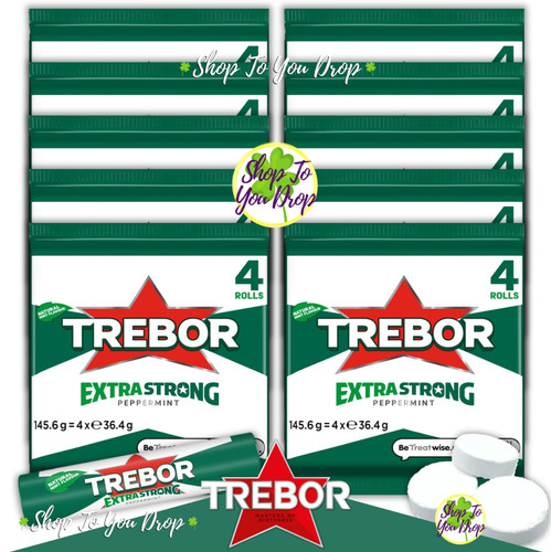 Trebor extra strong mints - strong,