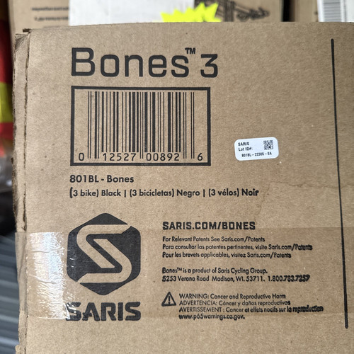 Saris bones bike trunk rack - bones,