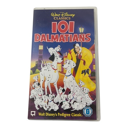 Disney 101 dalmatians vhs - 101,