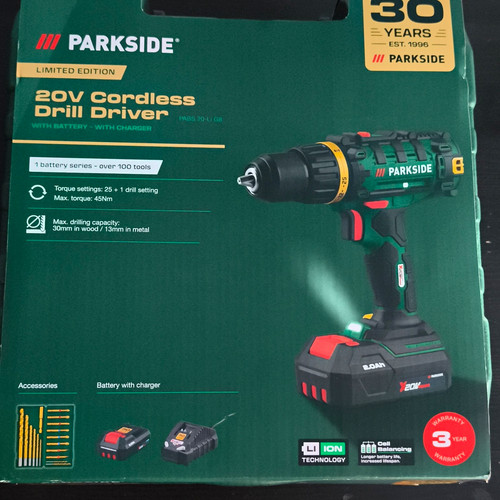 Parkside limited edition - limited, 20v