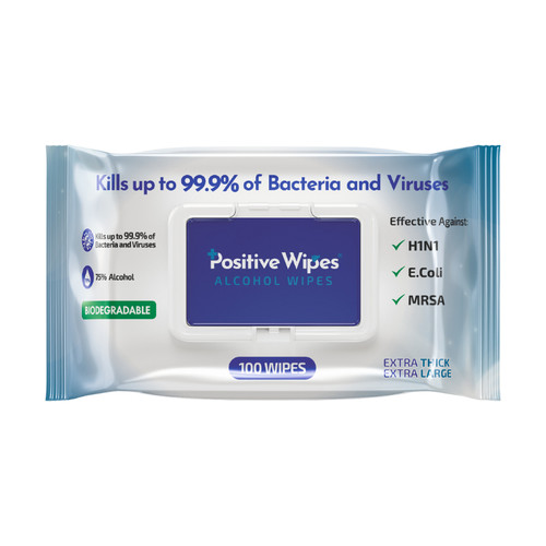 Positive wipes alcohol - positive,