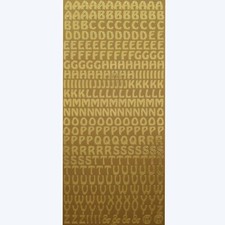 LETTERS / NUMBERS OUTLINE STICKERS Craft Card Making Set Peel Off Alphabet 0-9