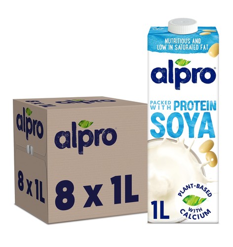 Soya drink plant based long - drink,