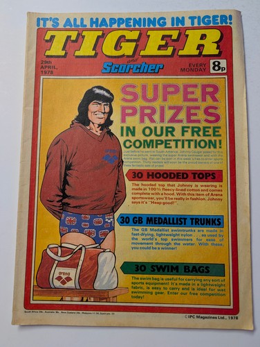 Tiger and scorcher comic 29th - and,