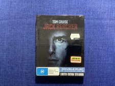 Jack Reacher (2012 Blu Ray) Steelbook JB Exclusive - New Sealed Region Free