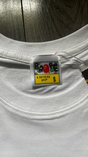White and blue bape - white,