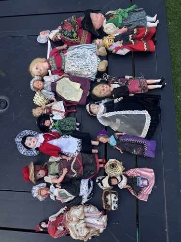 Vintage souvenir dolls - vintage,