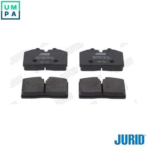 Brake pad set - pad,