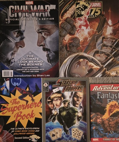 Tpb lot marvel fantastic - lot, dc